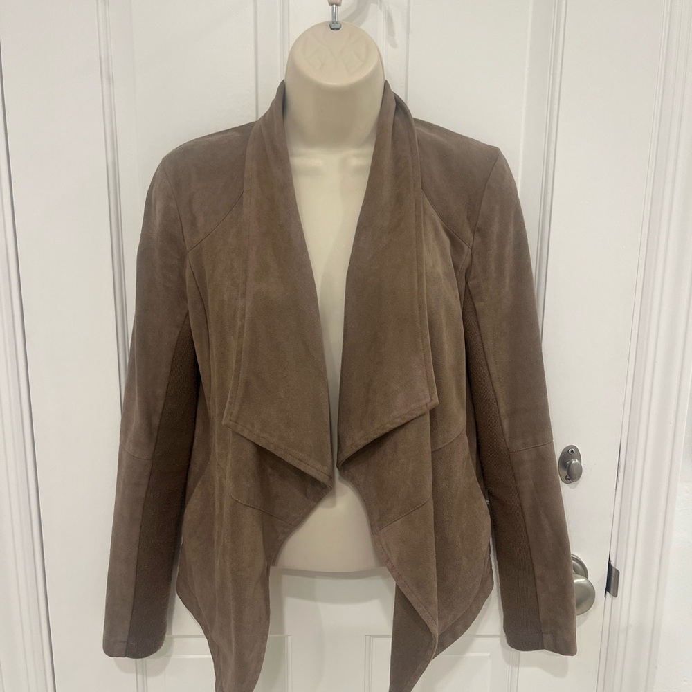 Brown Faux Suede Women's Jacket from Saks